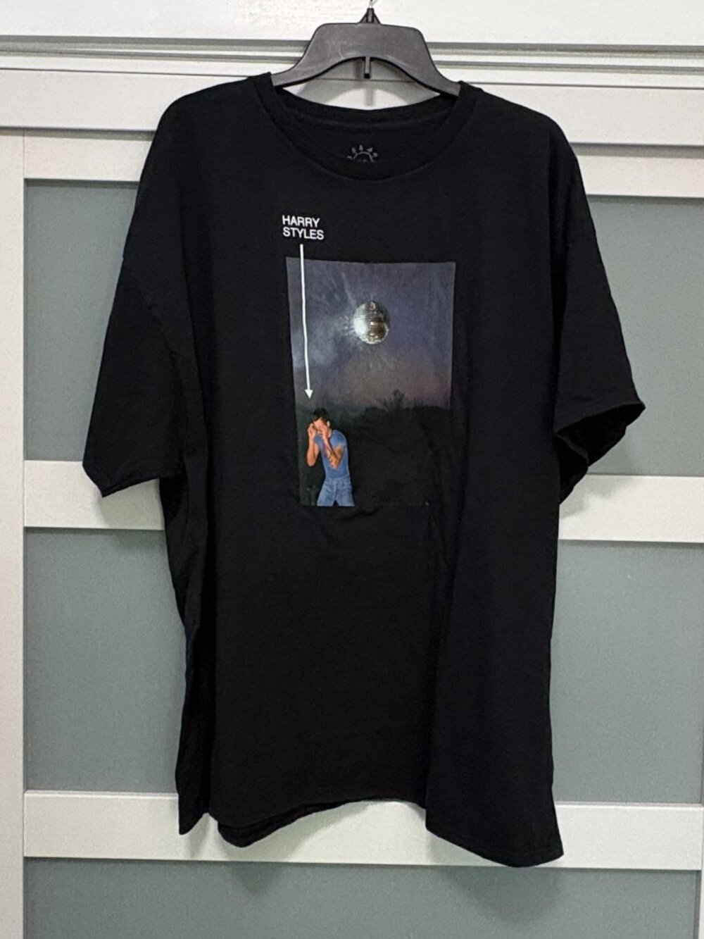 Harry Styles 2XL Disco Ball T-shirt It's a Lifetime of Picking Black s/s